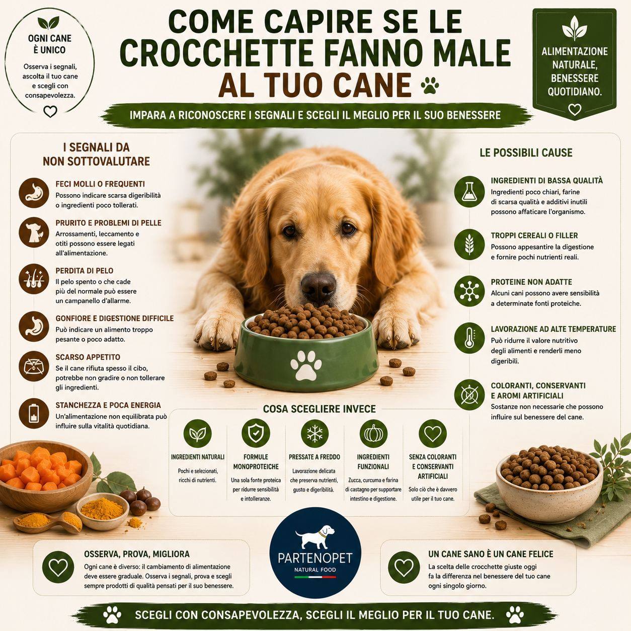Come Capire se le Crocchette Fanno Male al Cane