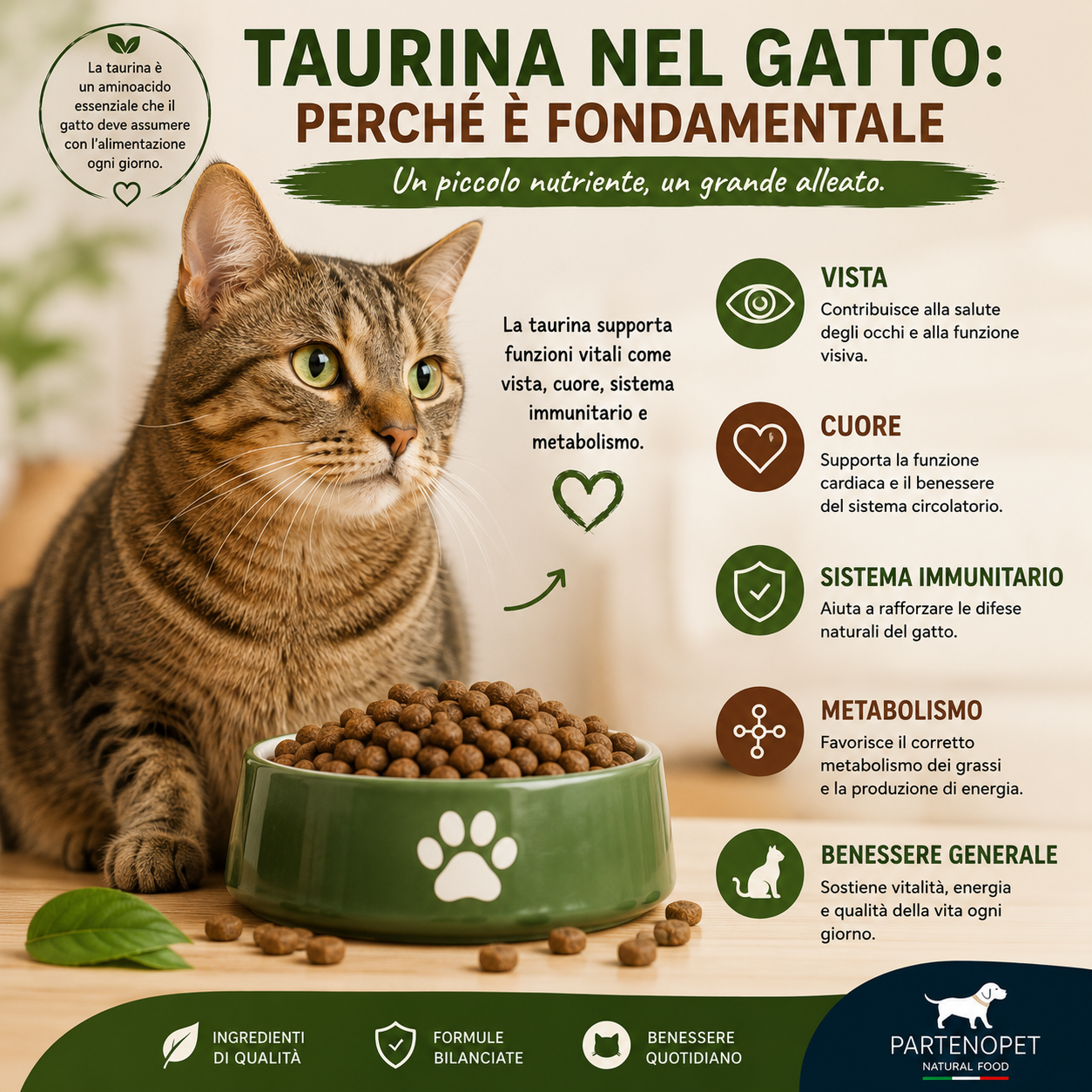 Taurina nel Gatto