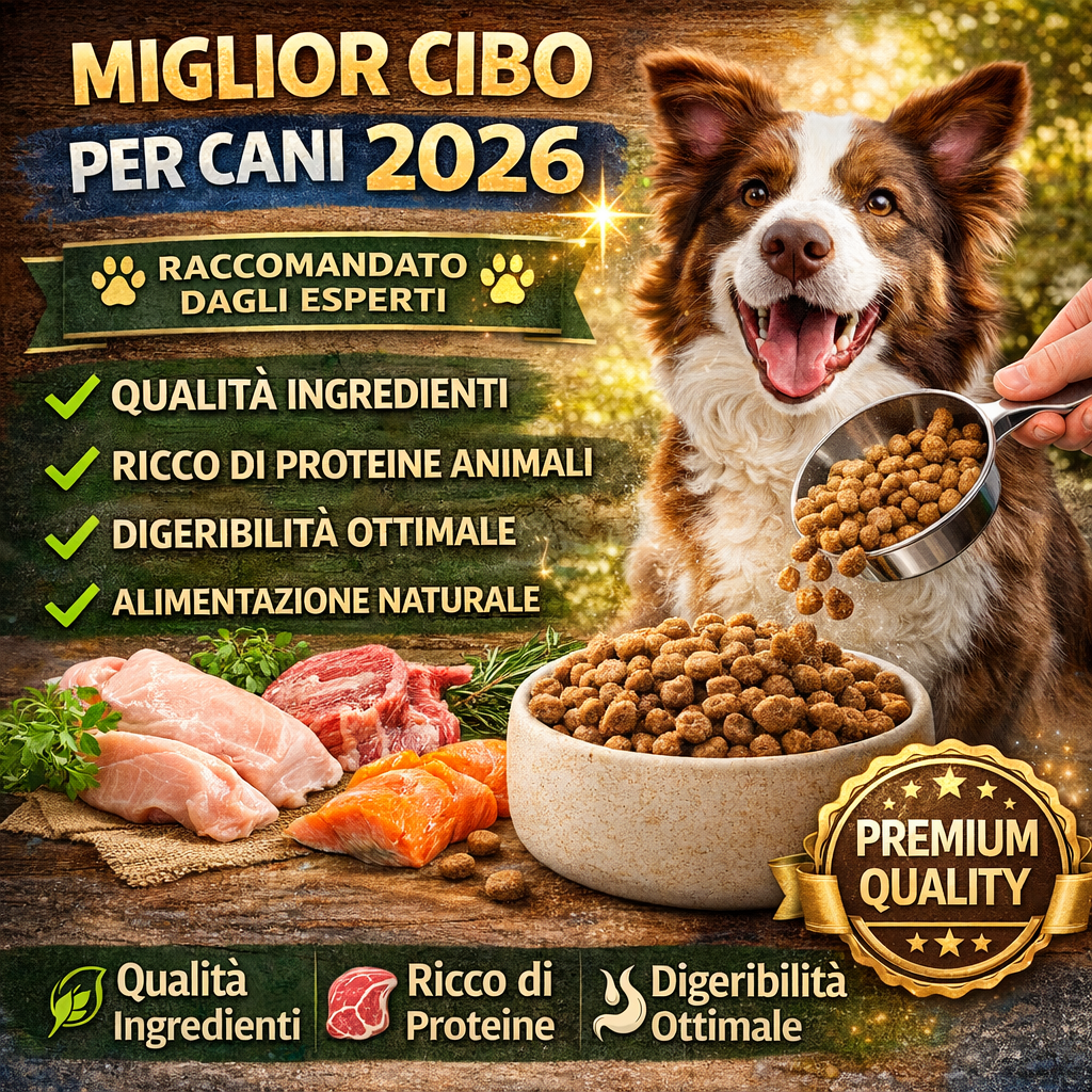 Miglior cibo per cani nel 2026