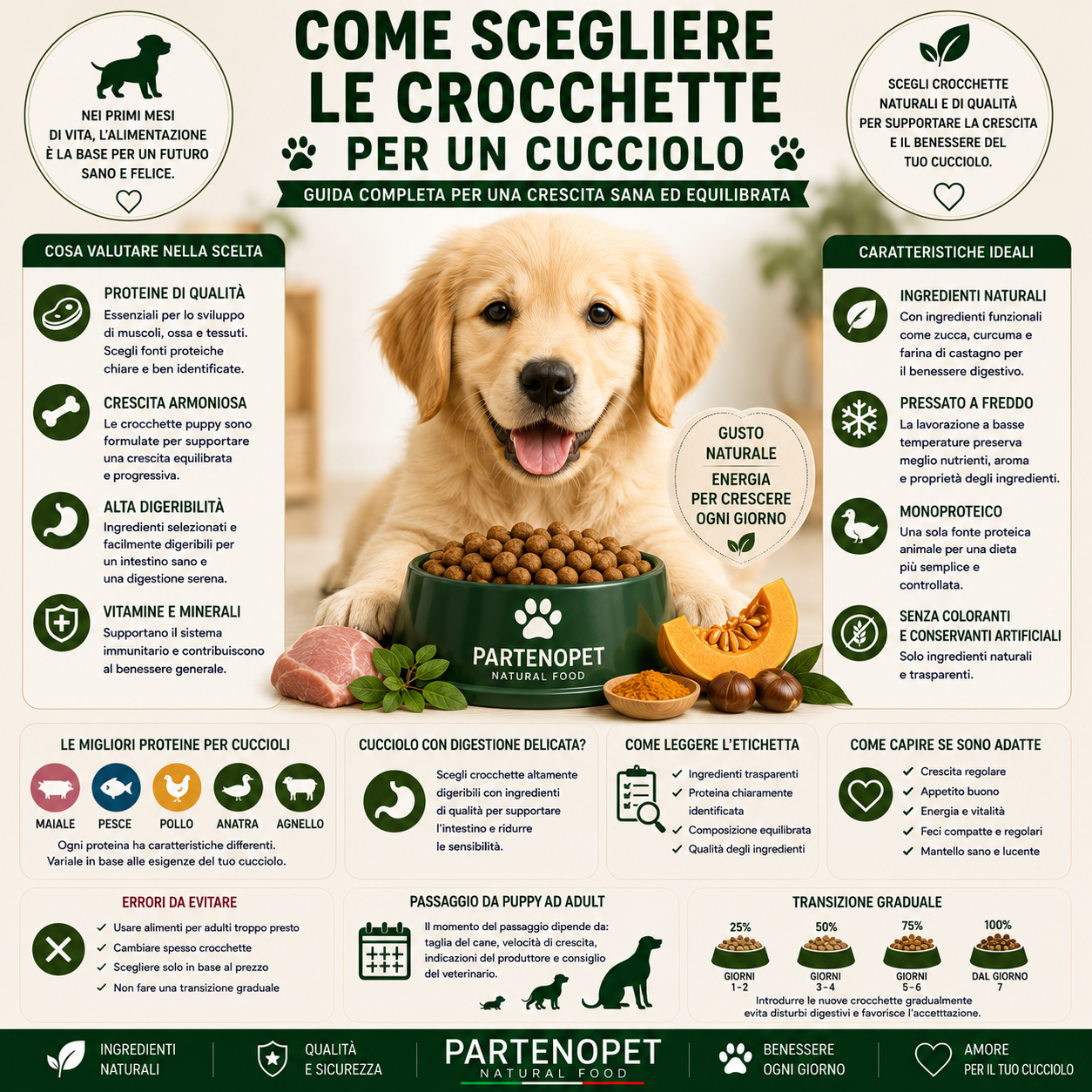 Come Scegliere le Crocchette per un Cucciolo