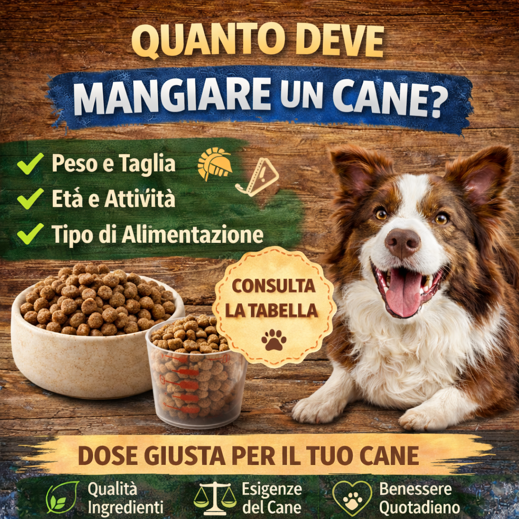 Quanto deve mangiare un cane