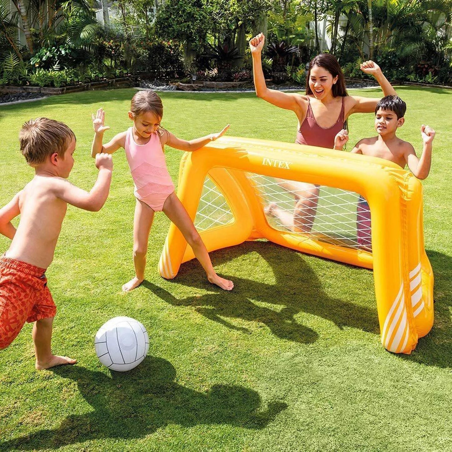 Porta Pallanuoto e Calcio Gonfiabile 124x84cm | Mare e Giardino - Partenopet