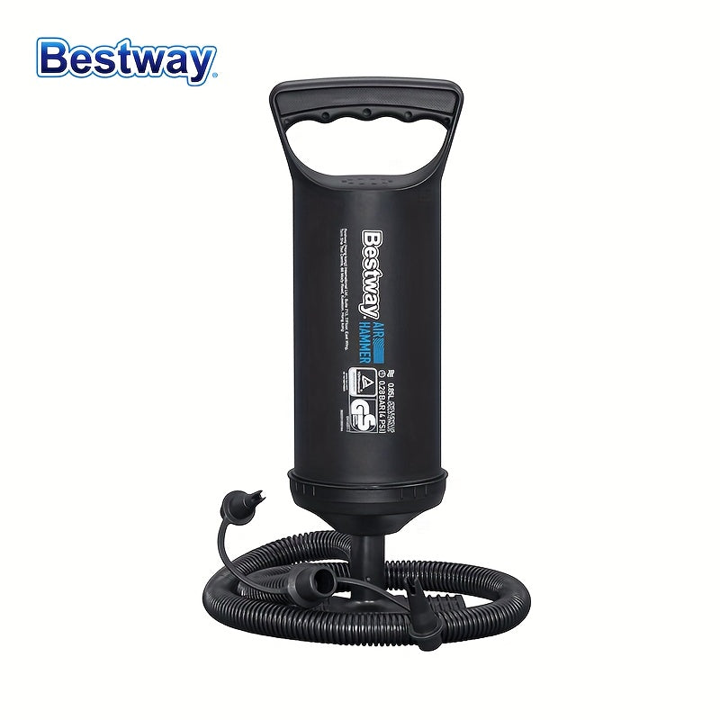 Bestway 62002 Pompa a Mano Air Hammerâ„¢ 30 cm | Gonfiatore Manuale - Partenopet