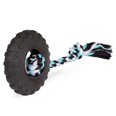 Gioco per cani Ruota in Foam con corda in cotone Camon