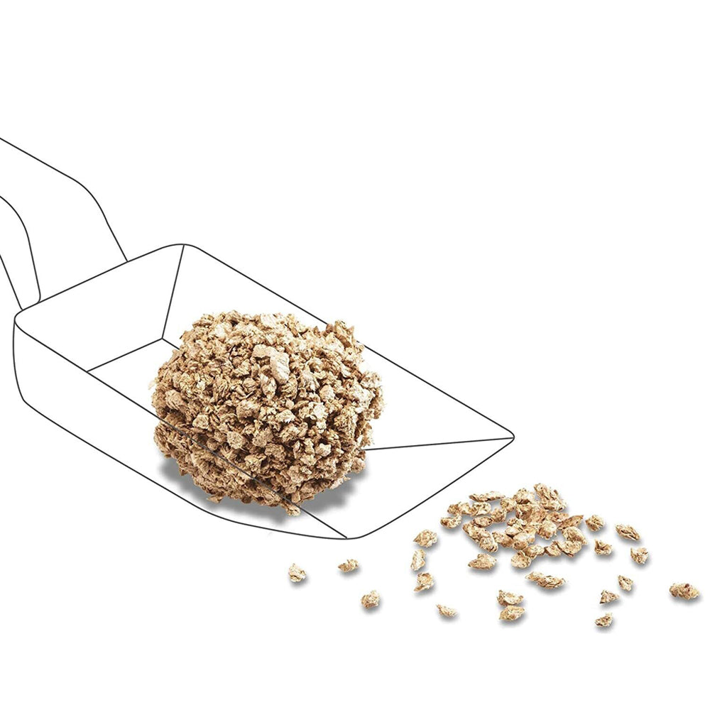 Cat's Best Original Lettiera Agglomerante Vegetale per Gatti Naturale 4,3 kg - Partenopet