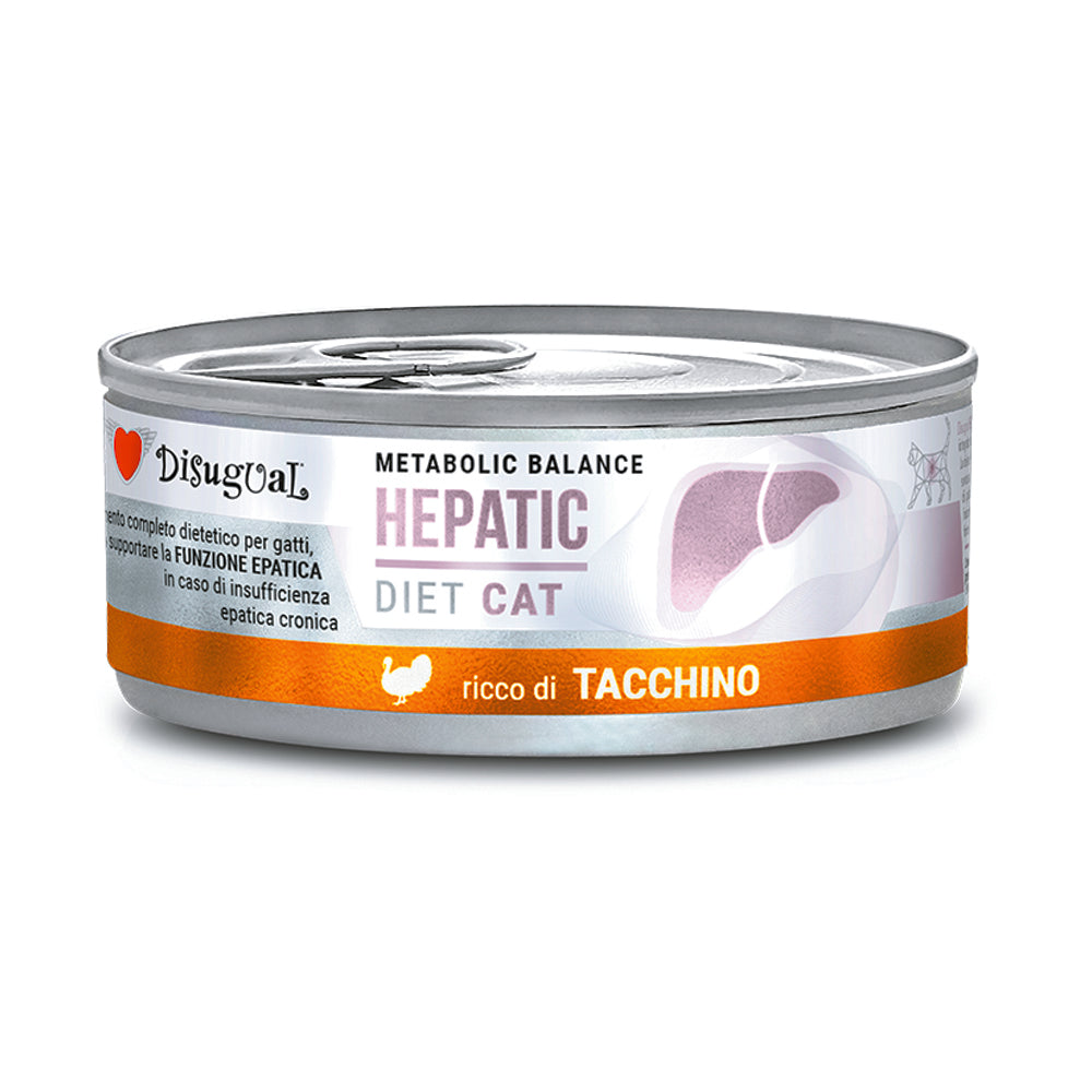 Scatoletta per gatti con problemi epatici Disugual Hepatic Cat da 85 g