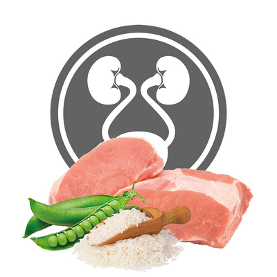 Busta di crocchette per gatti con problemi urinari Eclusion Urinary al maiale da 400 g