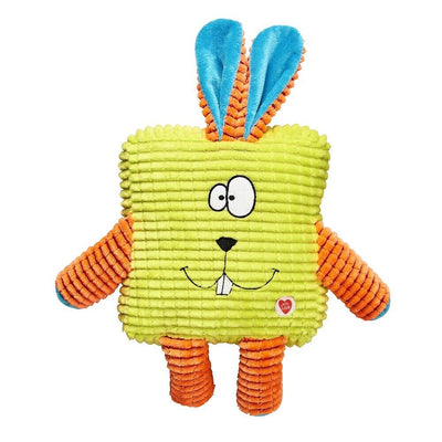 GIoco morbido per cani con squeak interno Gimdog Cuddly Cubes