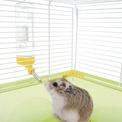 Beverino per gabbie roditori con punta in acciaio