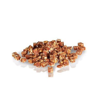 Busta di snack per cani mini cubetti di anatra e merluzzo Kid Dog da 80 g