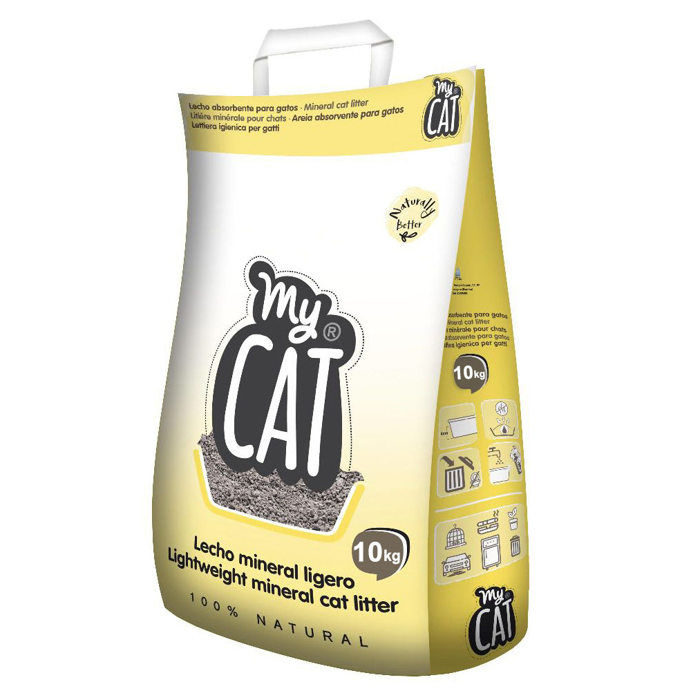 Busta di lettiera assorbente per gatti Mu Cat da 10 kg