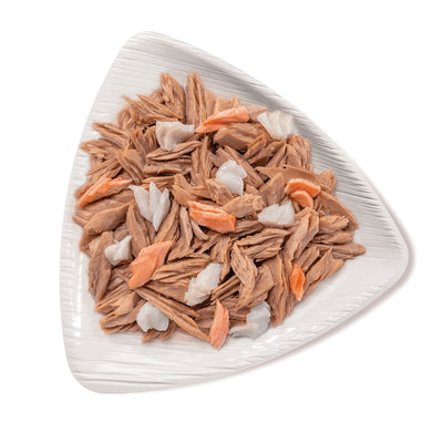 Life Cat Natural Tonno con Merluzzo d'Alaska e Salmone 70g Cibo Umido per Gatti