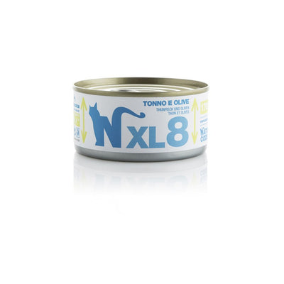 Natural Code XL08 Tonno e Olive alimento complementare per gatti adulti lattina 170 g