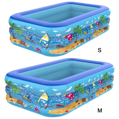 Piscina Gonfiabile Bambini Cartoon in PVC Spessorato | S / M - Partenopet