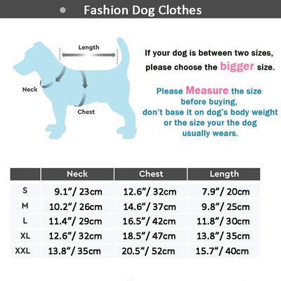 Giubbotto Invernale Imbottito per Cani e Gatti | Cappotto Caldo S-XXL