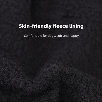 Cappotto Invernale per Cani con Pettorina Riflettente – Imbottito e Caldo in Pile S-2XL