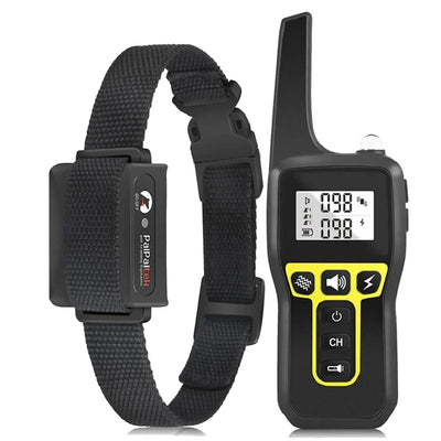 PaiPaitek PD 529-1 Collare Addestramento Cane 1000 m con Telecomando | IPX7 Ricaricabile