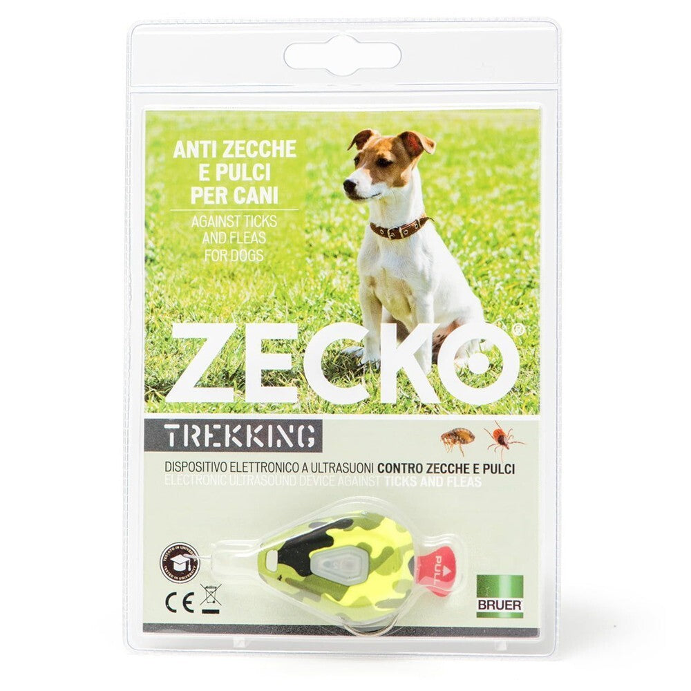 Repellente ad ultrasuoni per cani e gatti per allontanare pulci e zecche Ueber Zecko