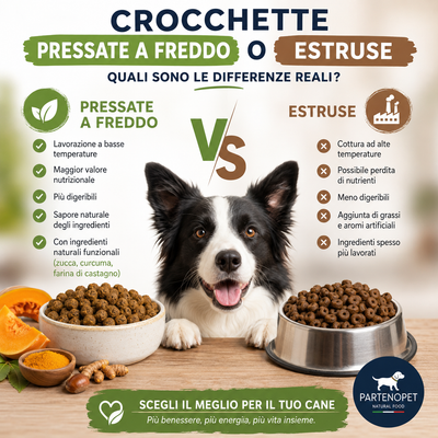 Crocchette Pressate a Freddo o Estruse