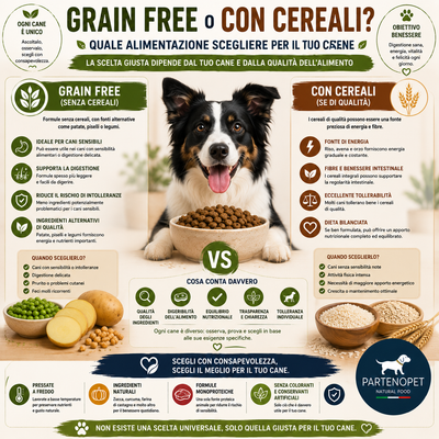 Grain Free o Con Cereali