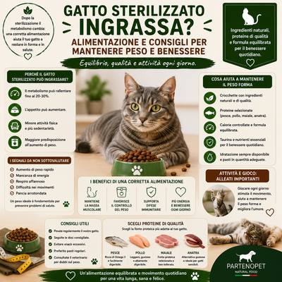 Gatto Sterilizzato Ingrassa