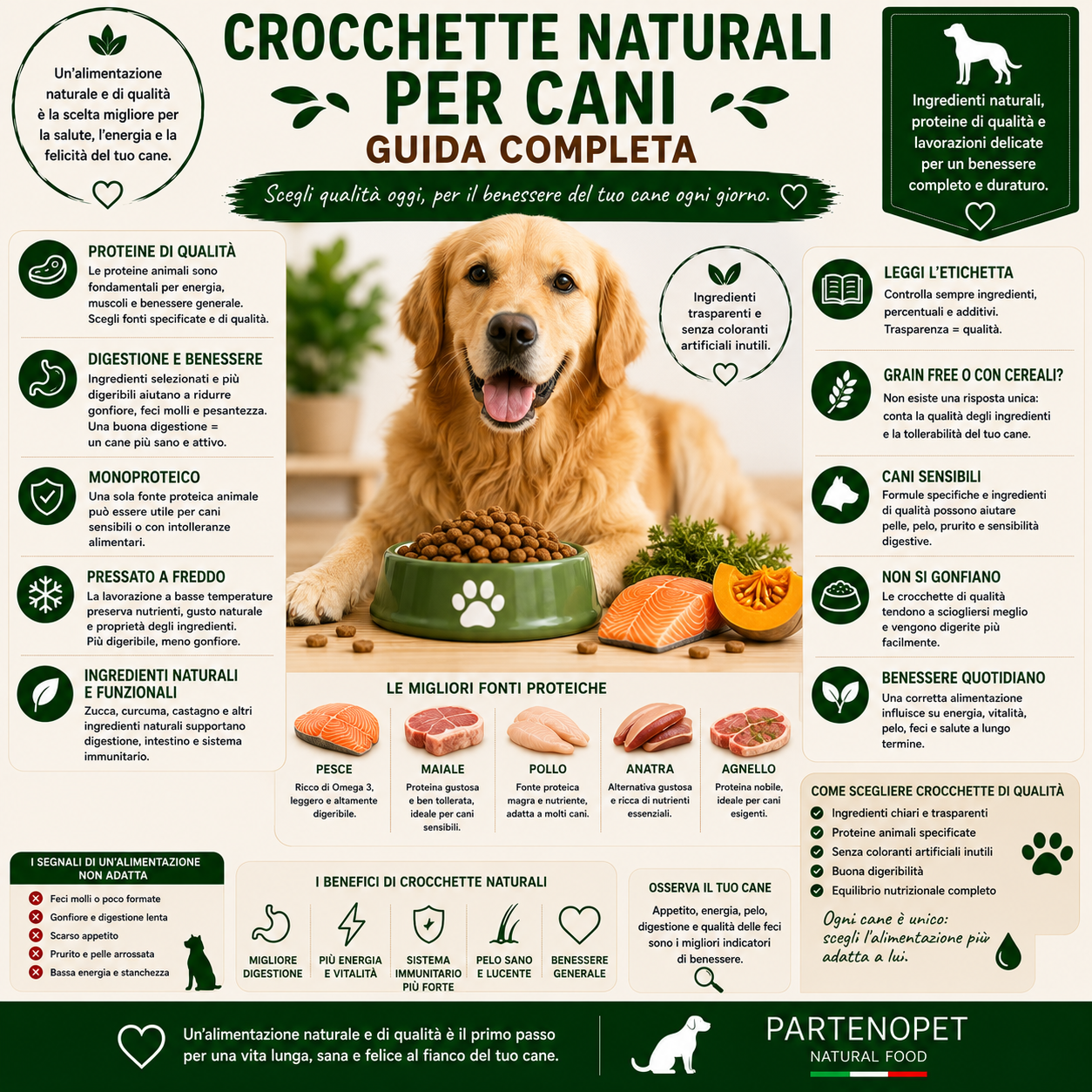 Crocchette Naturali per Cani: Guida Completa