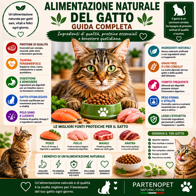 Alimentazione Naturale del Gatto: Guida Completa