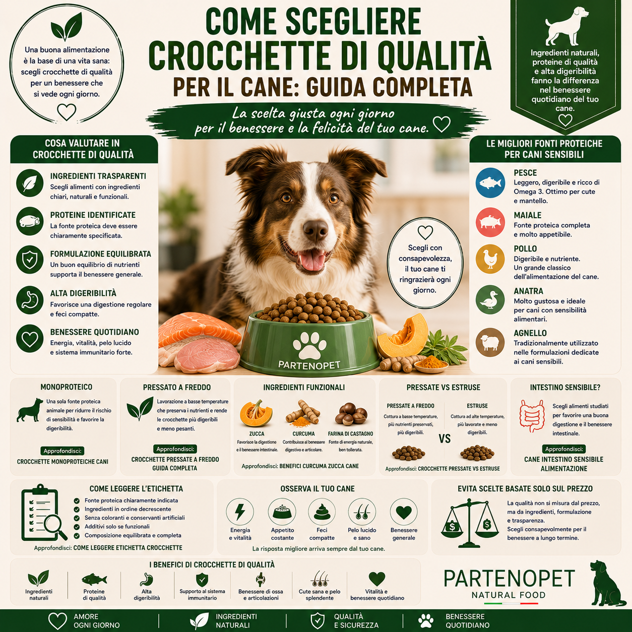 Come Scegliere Crocchette di Qualità per il Cane: Guida Completa
