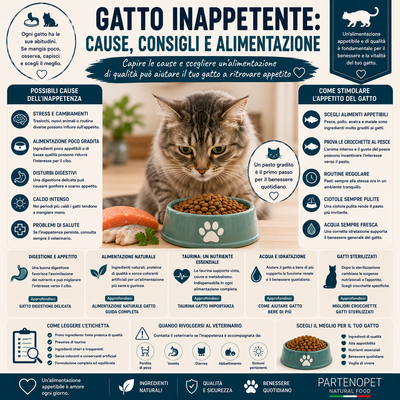 Gatto Inappetente: Cause, Consigli e Alimentazione