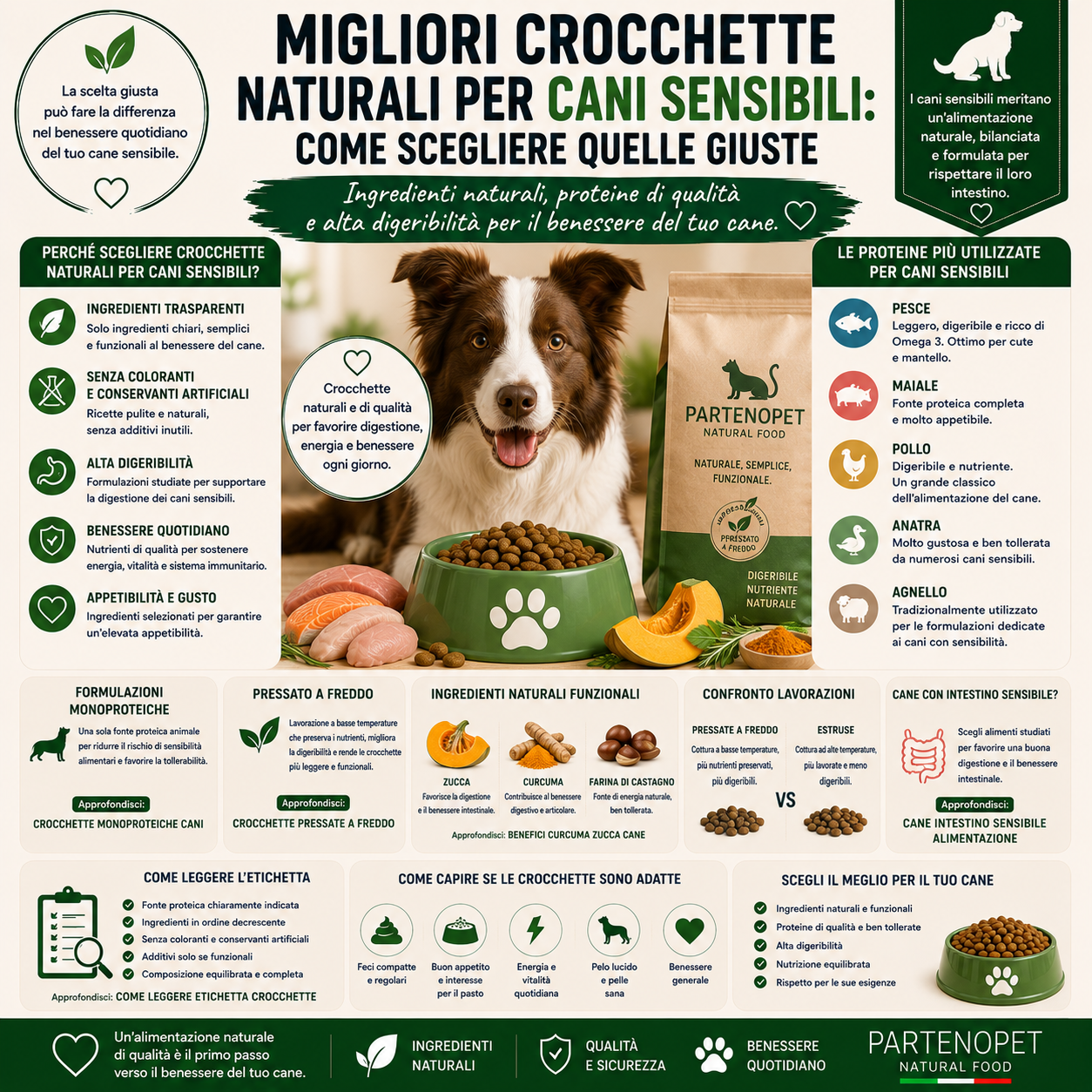 Migliori Crocchette Naturali per Cani Sensibili