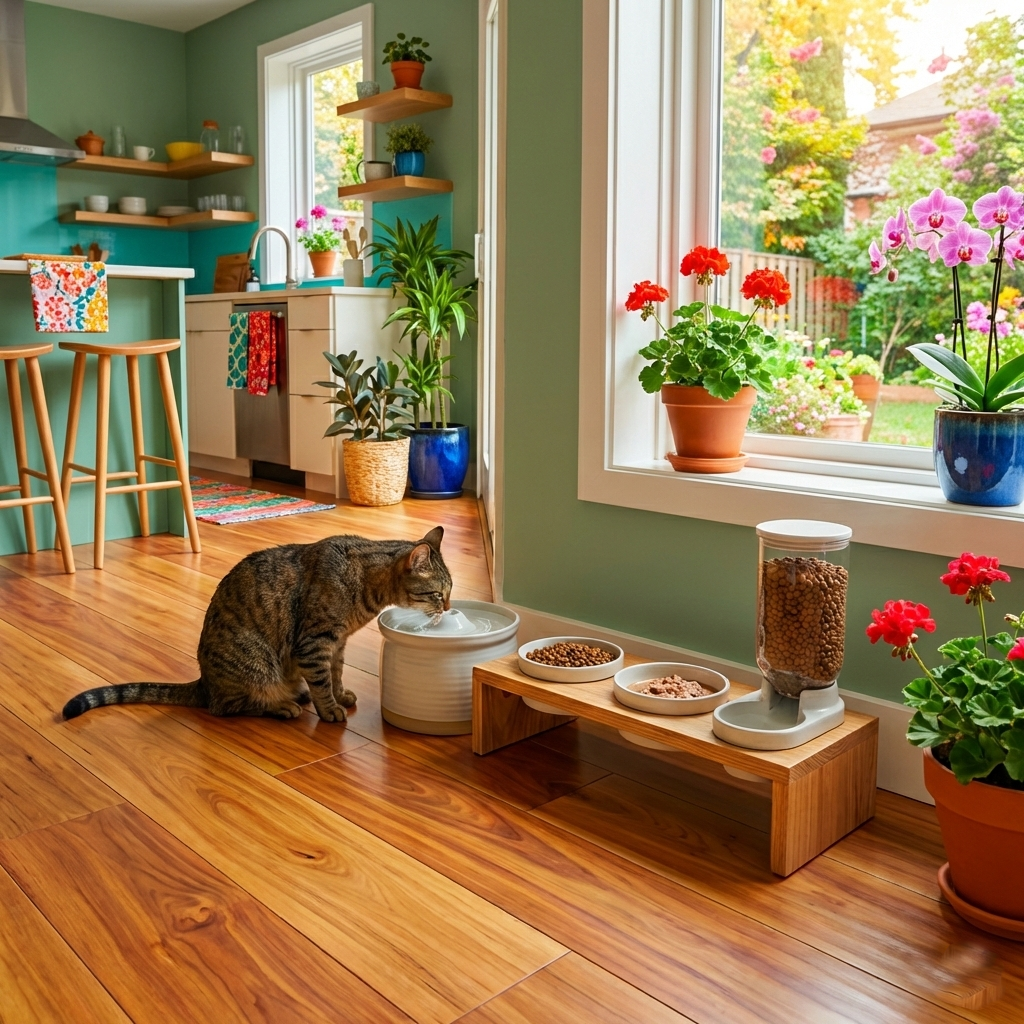 Ciotole e Distributori per Gatti