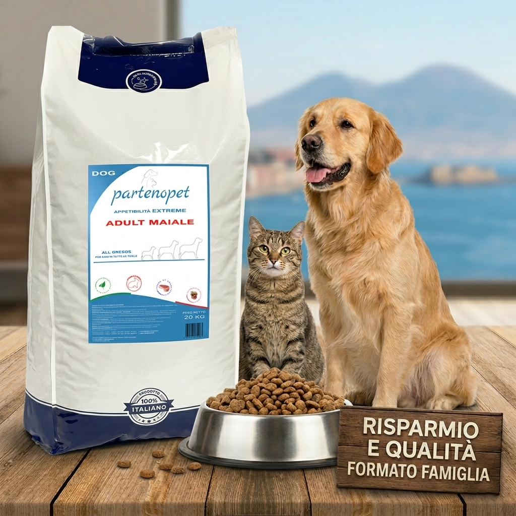 Crocchette Cani e Gatti Sacco Convenienza 20kg: Qualità e Risparmio Formato Famiglia