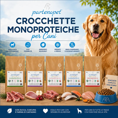 Crocchette Monoproteiche per Cani