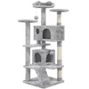 Albero Tiragraffi Multilivello con Cuscini, Cucce e Giochi | S / M / L - Partenopet