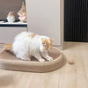 Tiragraffi in Juta per Gatti con Pallina | Cuccia e Gioco 57x36cm - Partenopet