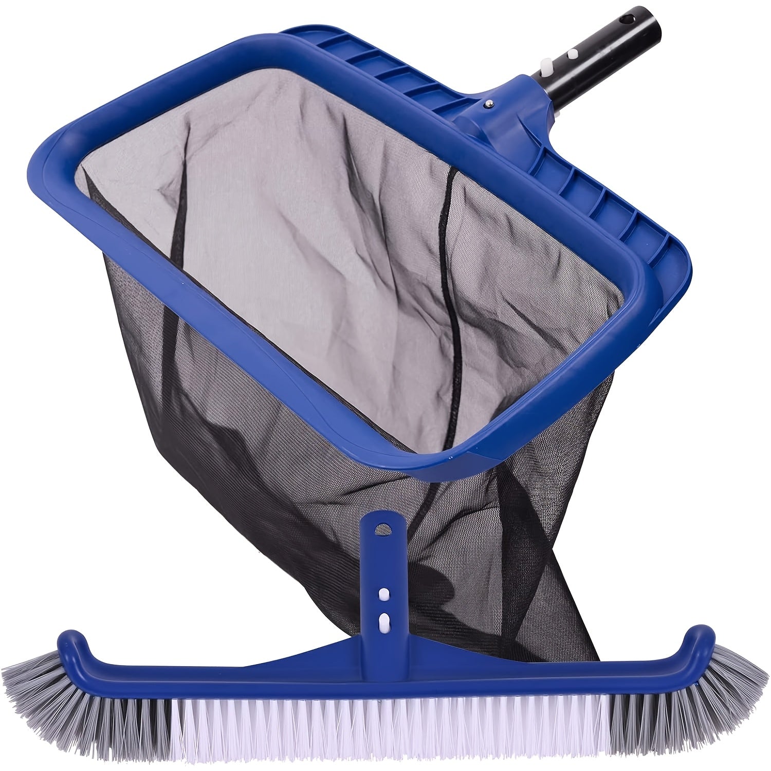Kit Pulizia Piscina: Spazzola 45cm + Retino a Sacco Profondo - Partenopet