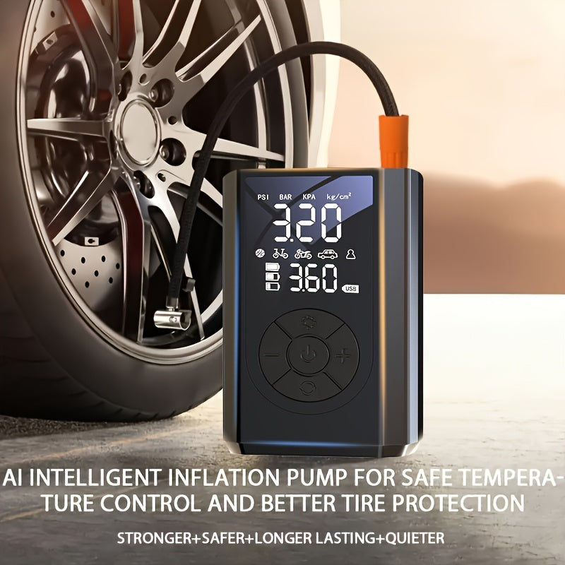 Pompa Elettrica Wireless 150 PSI | Compressore Portatile Digitale