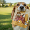 Strisce Morbide all’Anatra per Cani MERSJO 500 g – 92% Anatra