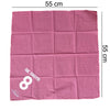 Bandana per cani con la scritta MC FRATM e il numero 8 di colore rosa