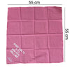 Bandana per cani con la scritta "Sarò con te e tu non devi mollare" di colore rosa