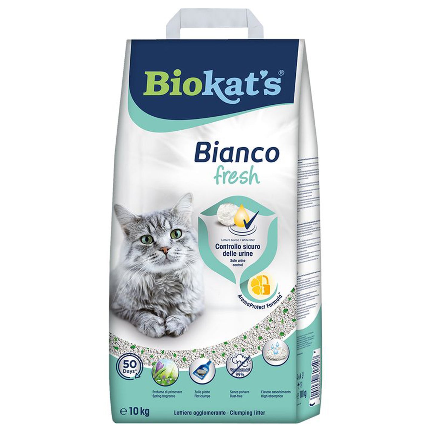 Biokat's Bianco Fresh Lettiera agglomerante 10 kg