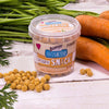 Barattolino di snack per roditori alla carota Bunny da 25 g
