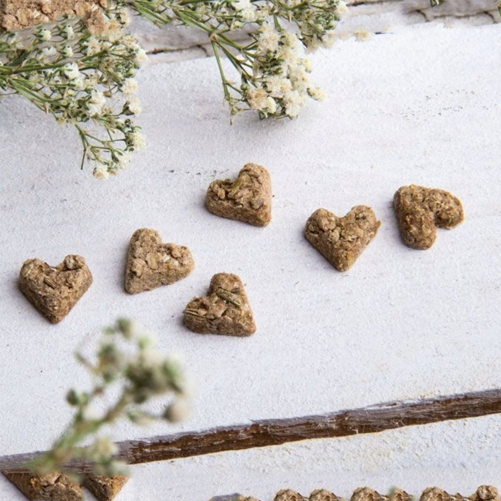 Snack a forma di cuoricino per roditori all'anice e finocchio Bunny