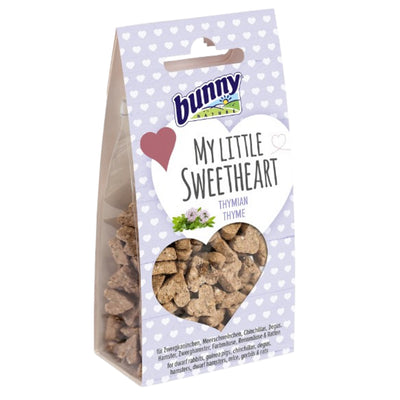 Snack a forma di cuoricini con timo marca Bunny