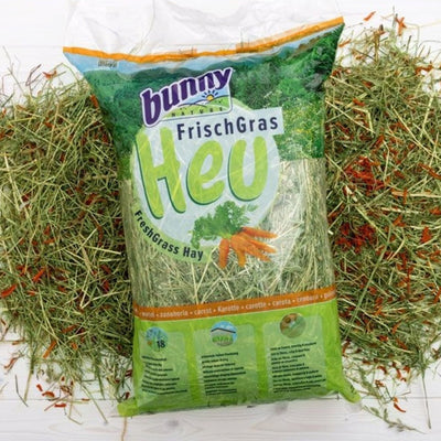Busta di fieno alla carota per roditori Bunny da 500 g