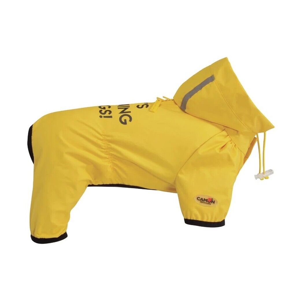 Tutina impermeabile per cani Camon Nuvola Giallo