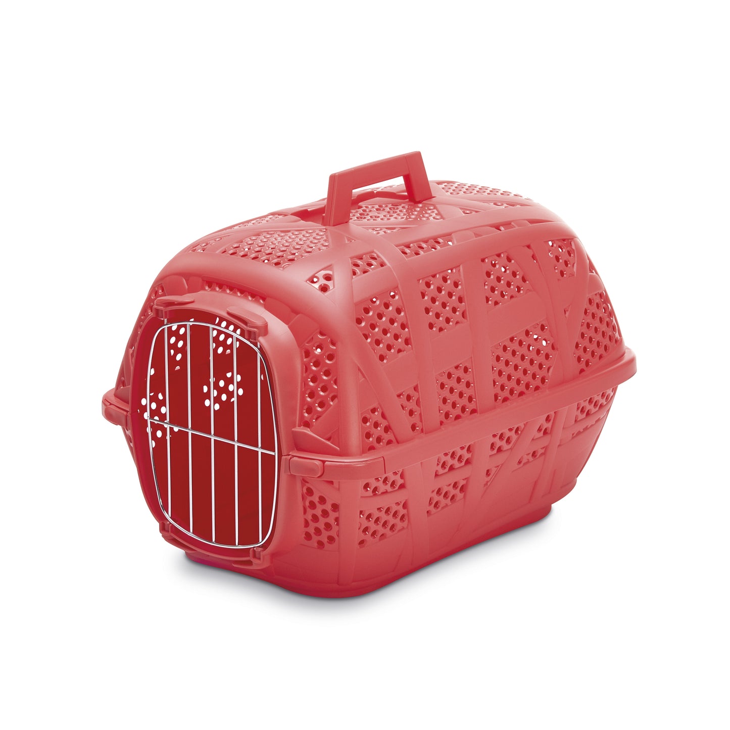 Imac Carry Sport Metal Trasportino per cani piccoli e gatti con porta in metallo - Partenopet