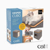TIragraffi mobiletto per gatti con morbida cuccia e cuscino marca Catit
