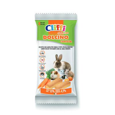 Biscottino per roditori Cliffi Dolcino Carota