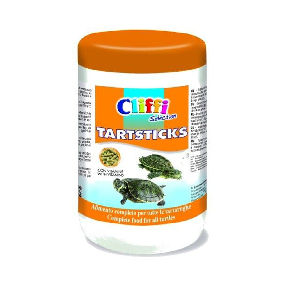 Barattolo di sticks per tartarughe acquatiche Cliffi Tartsticks